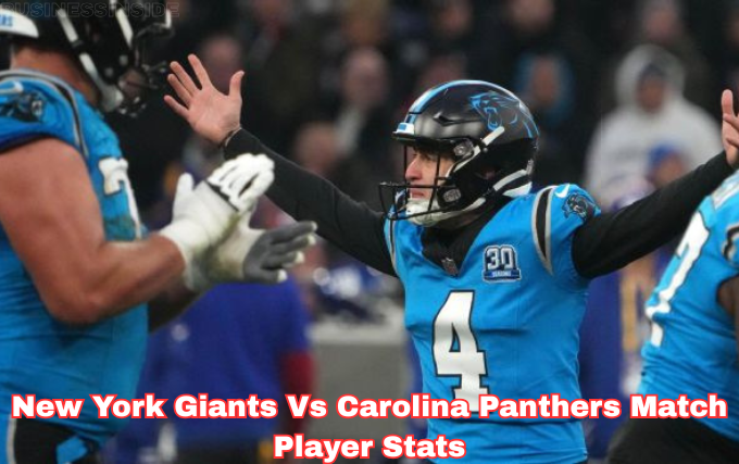 new york giants vs carolina panthers match player stats