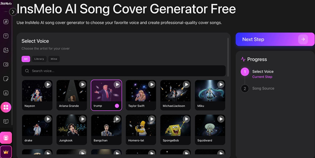 How to Make High-Quality Song Covers in Minutes with InsMelo’s Free AI Song Cover Generator