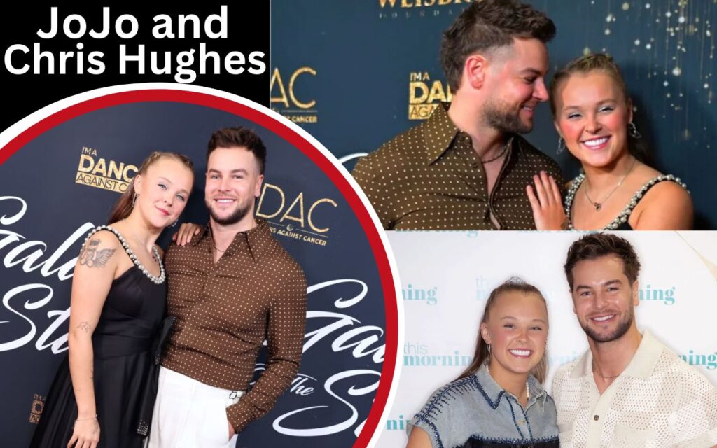 JoJo and Chris Hughes