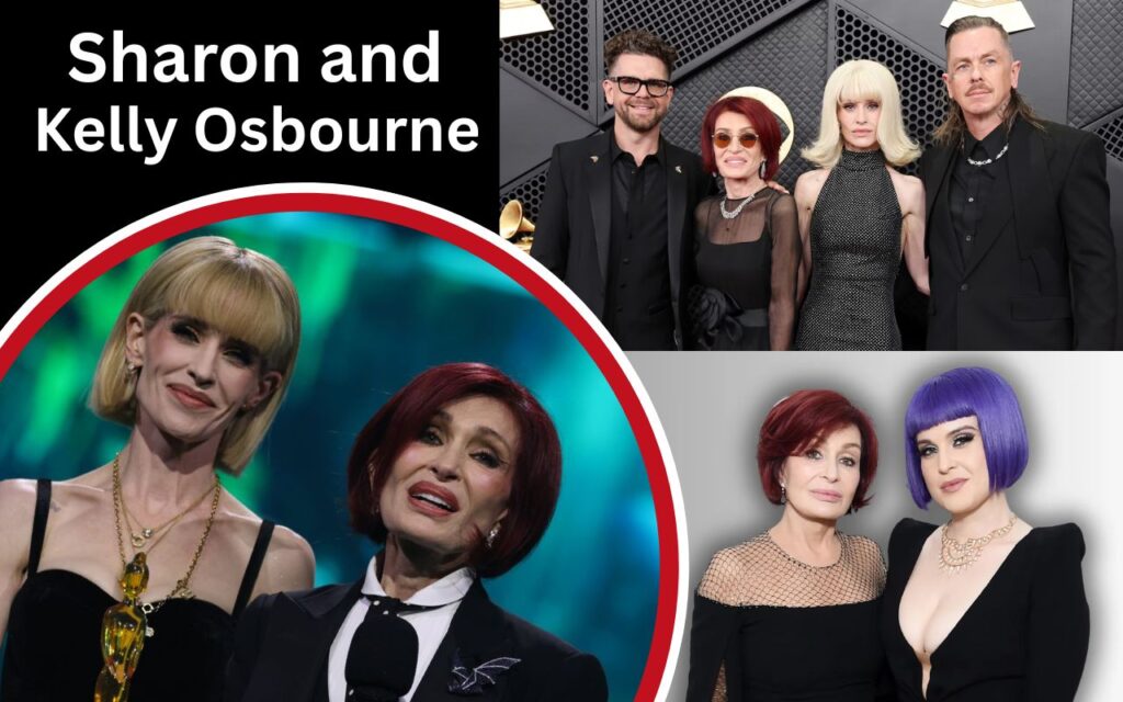 Sharon and Kelly Osbourne