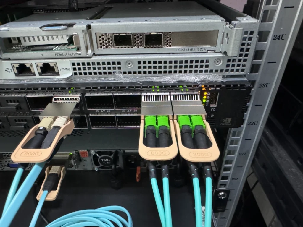 800G SR8 Optical Modules for High-Density AI Computing Networks