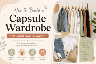 How to Build a Capsule Wardrobe with Casual Wear for Women