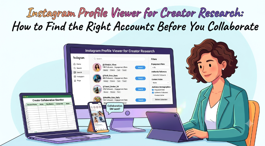Instagram Profile Viewer for Creator Research: How to Find the Right Accounts Before You Collaborate
