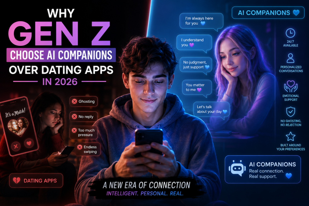 Why Gen Z Choose AI Companions Over Dating Apps in 2026